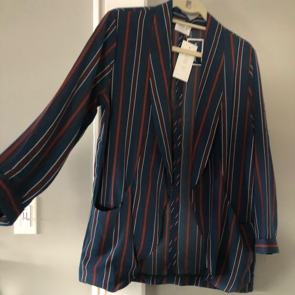 Blazer style blouse